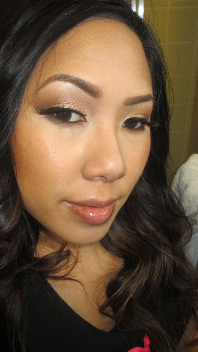 FOTD Bronzed Beauty Makeup By RenRen