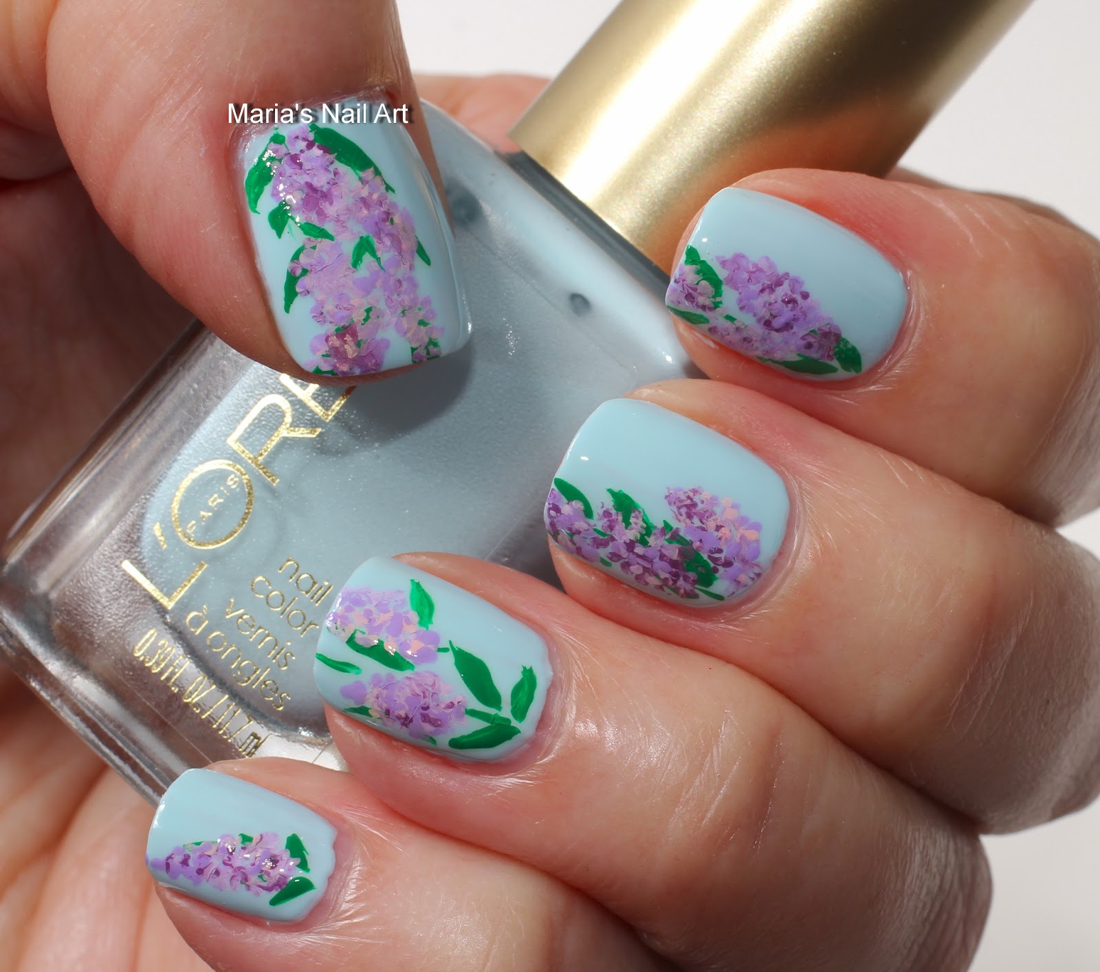 Marias Nail Art and Polish Blog Lilacs
