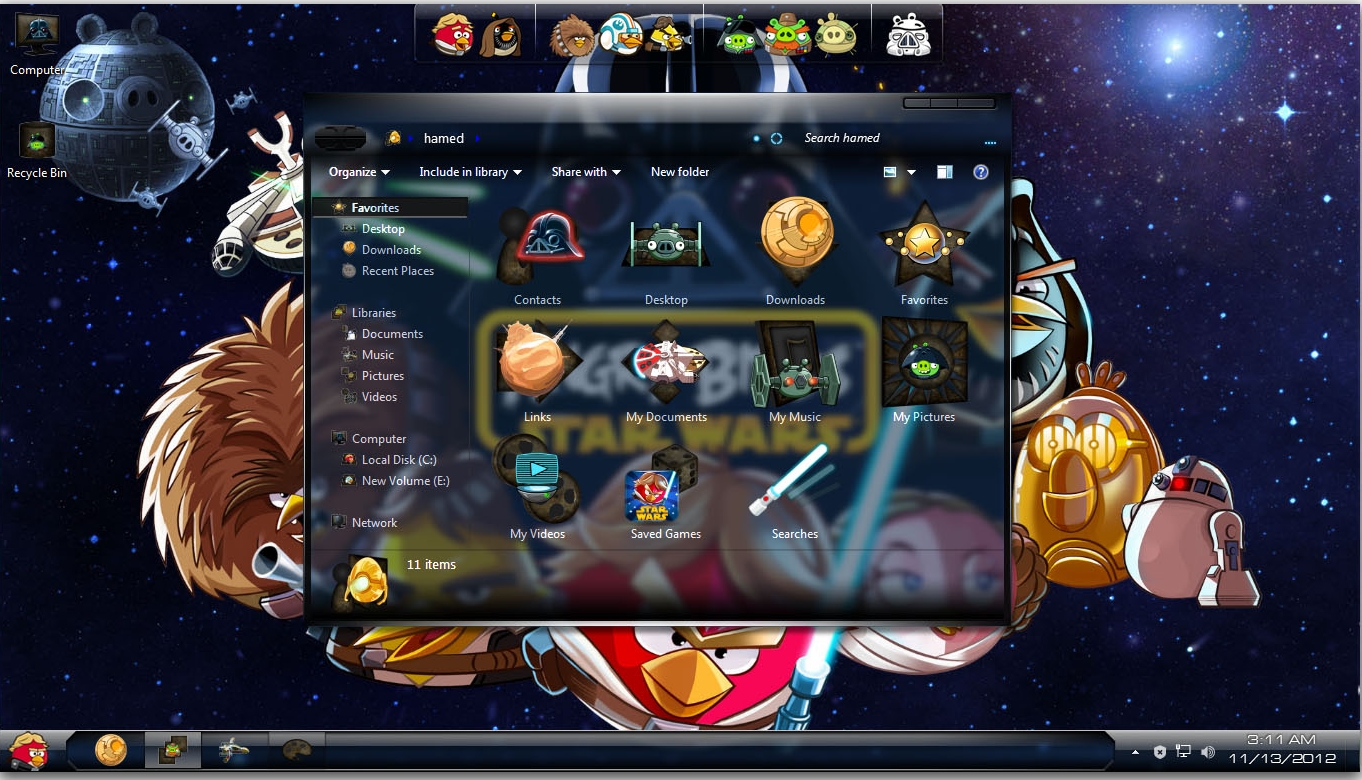 windows 7 star wars themes windows 7 star wars themes