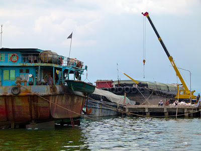 Krong Koh Kong river harbor