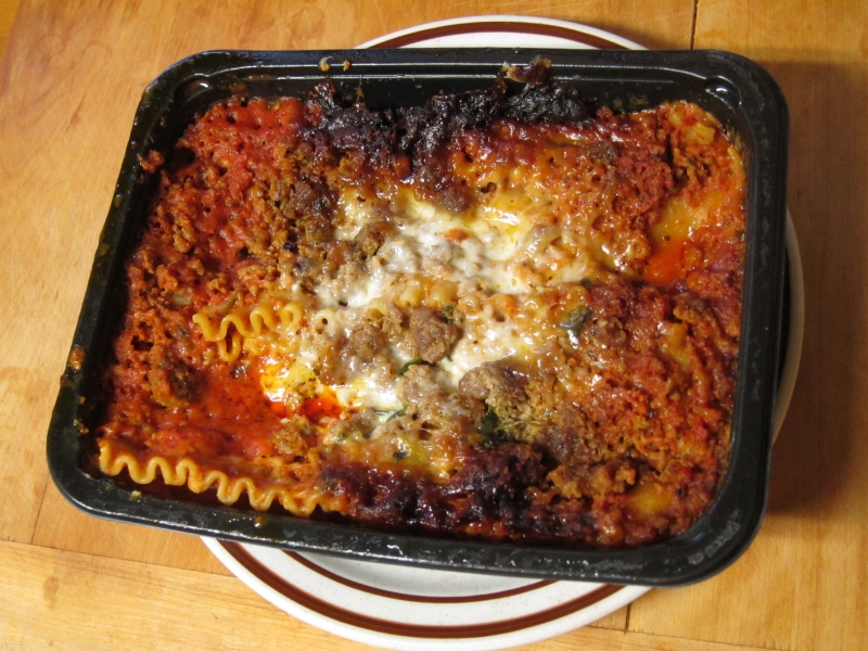 Frozen Friday Michael Angelo's Lasagna with Sausage Brand Eating