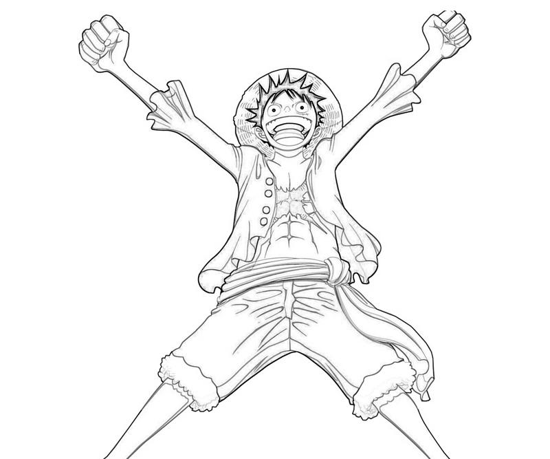 One Piece Monkey D Luffy Happy Temtodasas