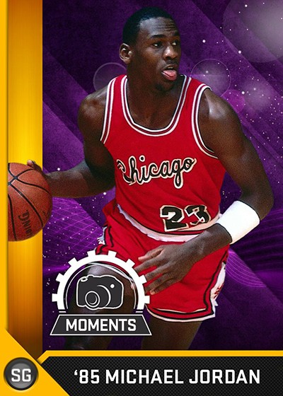 NBA 2K16 MyTeam Michael Jordan Special Moment Card