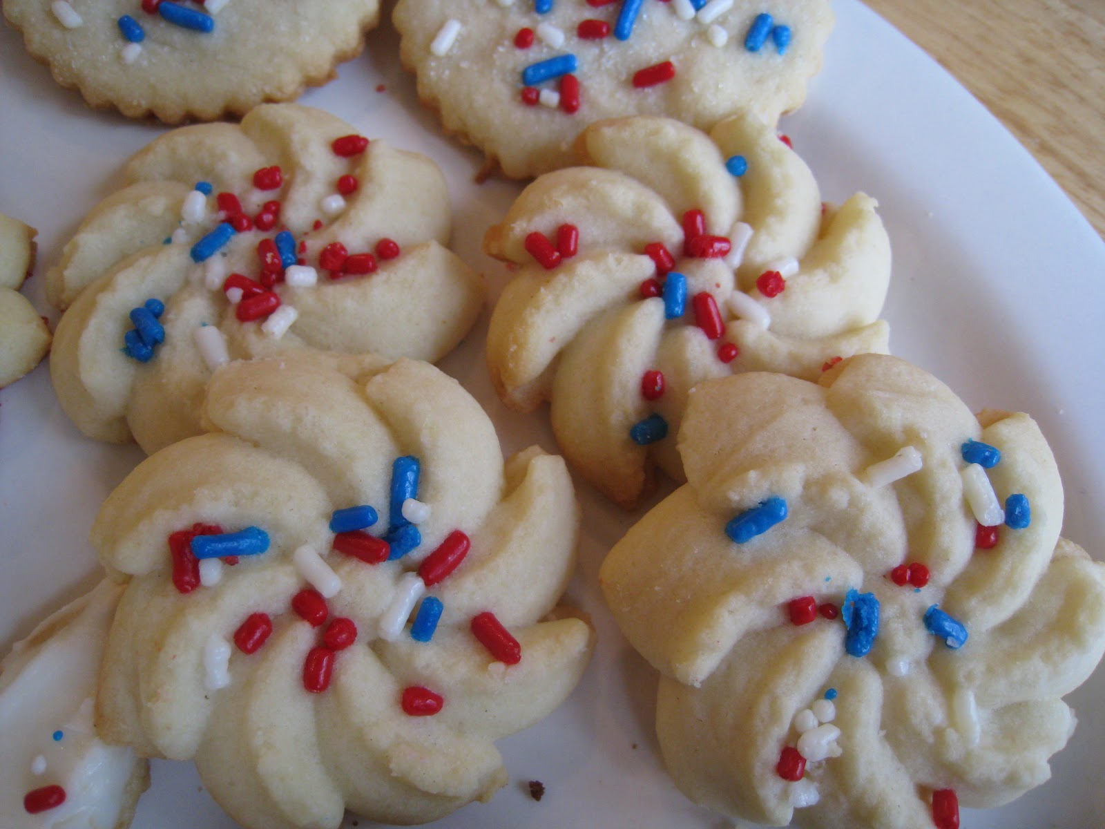 Melissa's Kitchen Cookie Press Butter Spritz Cookies