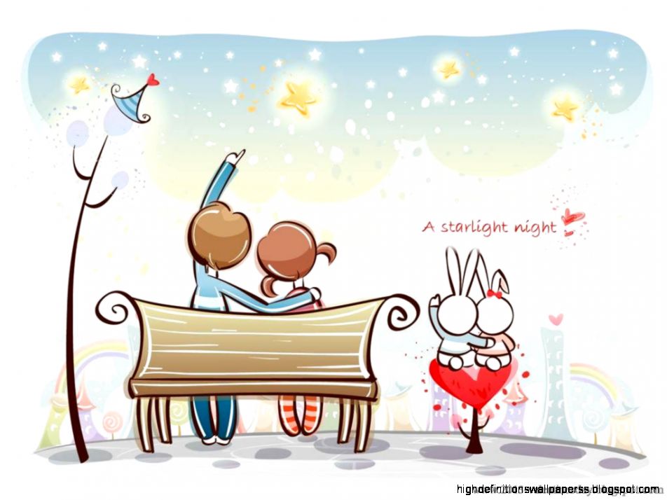 Love Cute Cartoon Wallpapers Hd Desktop Background | High Definitions
