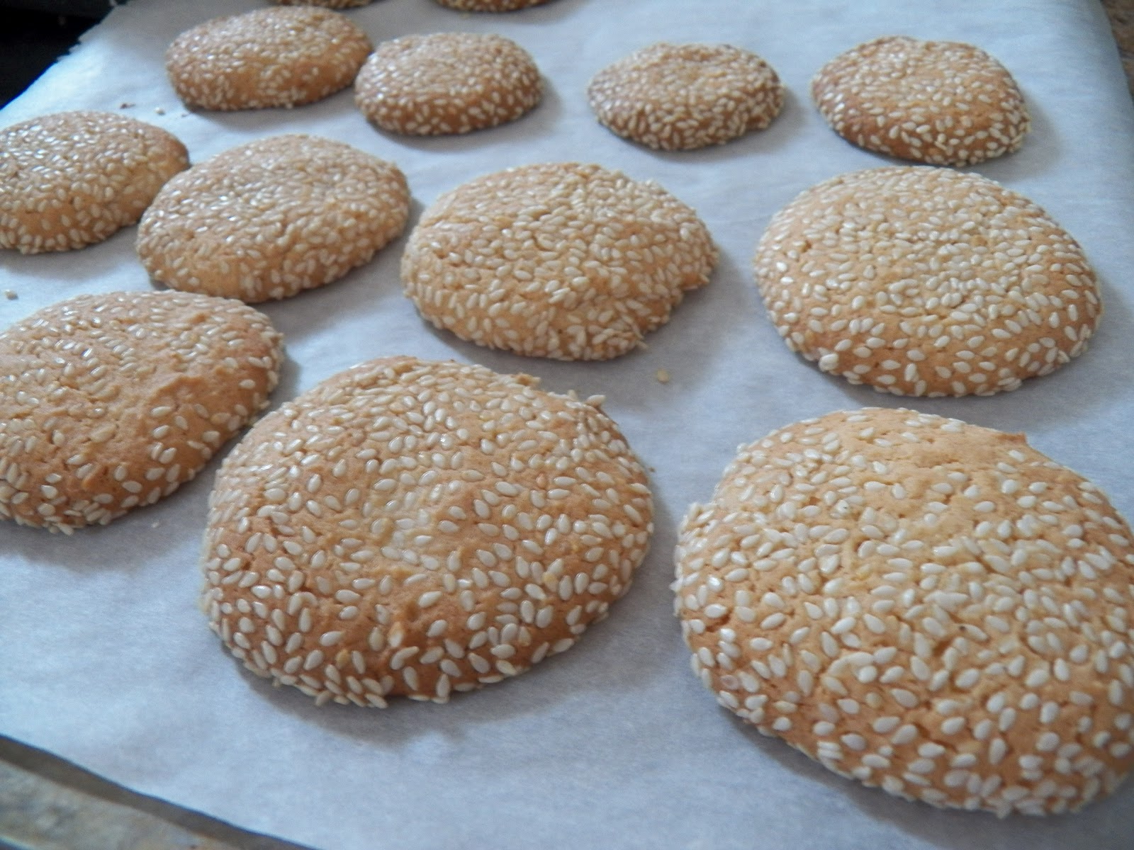 Secret Recipe Club Sesame Seed Cookies Sid's Sea Palm Cooking