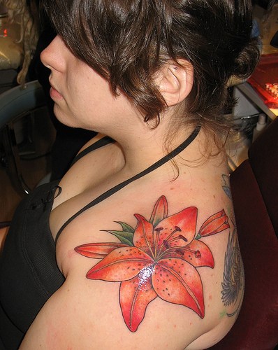 lilly flower tattoos. The Lily flower is my