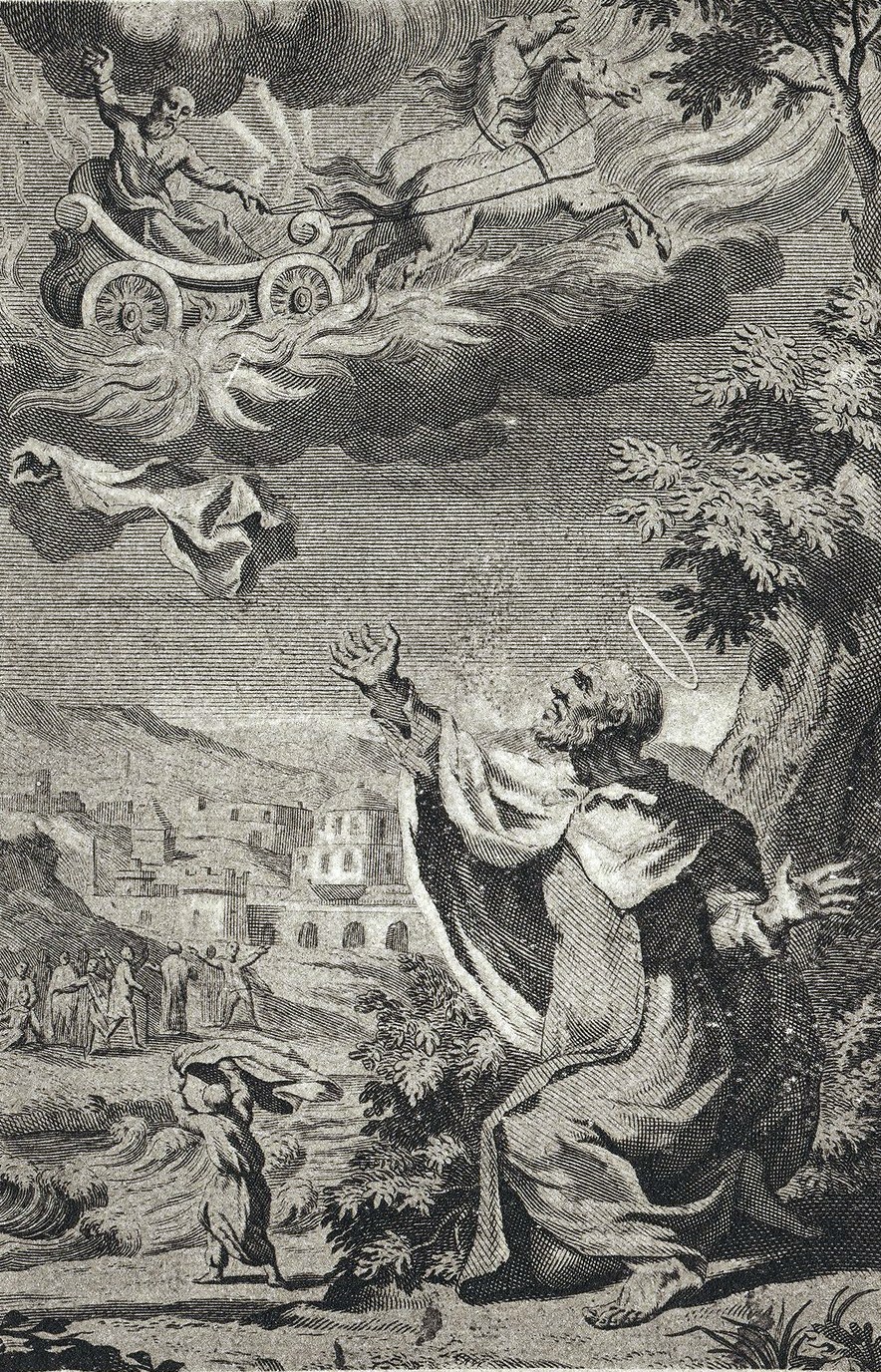 La Sacristía del Real 20 de Julio, San Elías Profeta, Padre espiritual