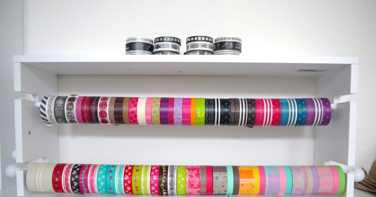 Twine and Tape Washi Tape Storage