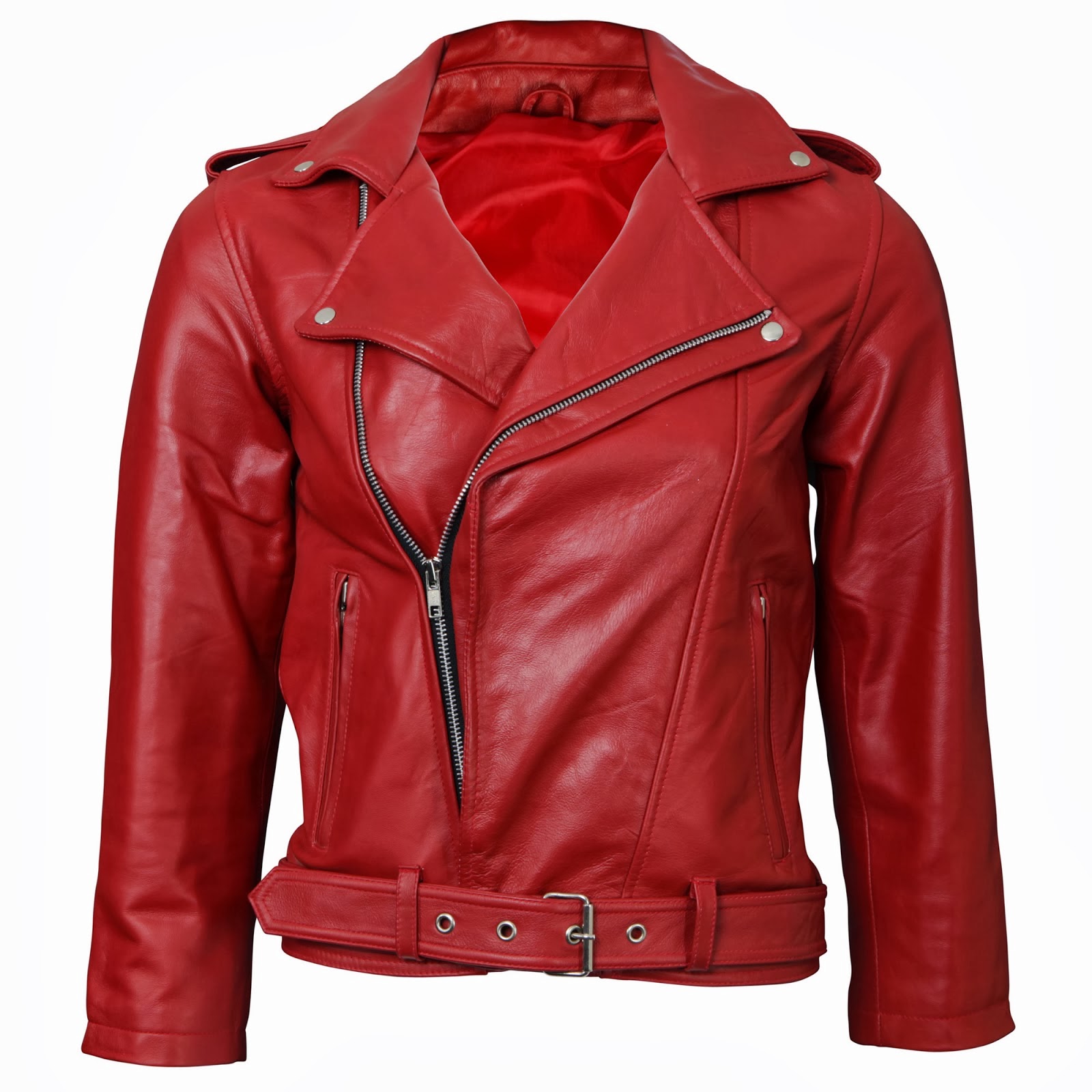 Fashion Leather Jackets Red Secondly If Any Stylish Woman Wants To Red Leather Jacket Then She Should This Type Of In Light Weight And Long Time Investment