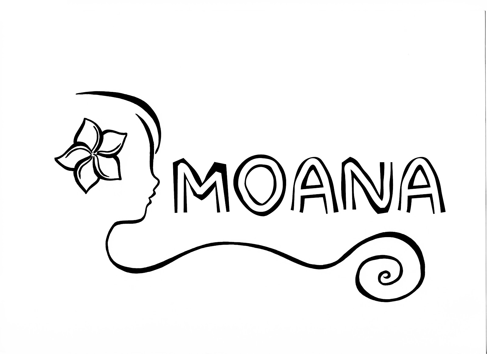 Hay Hay Moana Coloring Coloring Pages