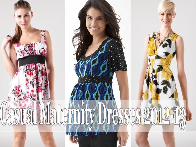 Casual Maternity Dresses 2012 Maternity Fashion Trends 201213 She