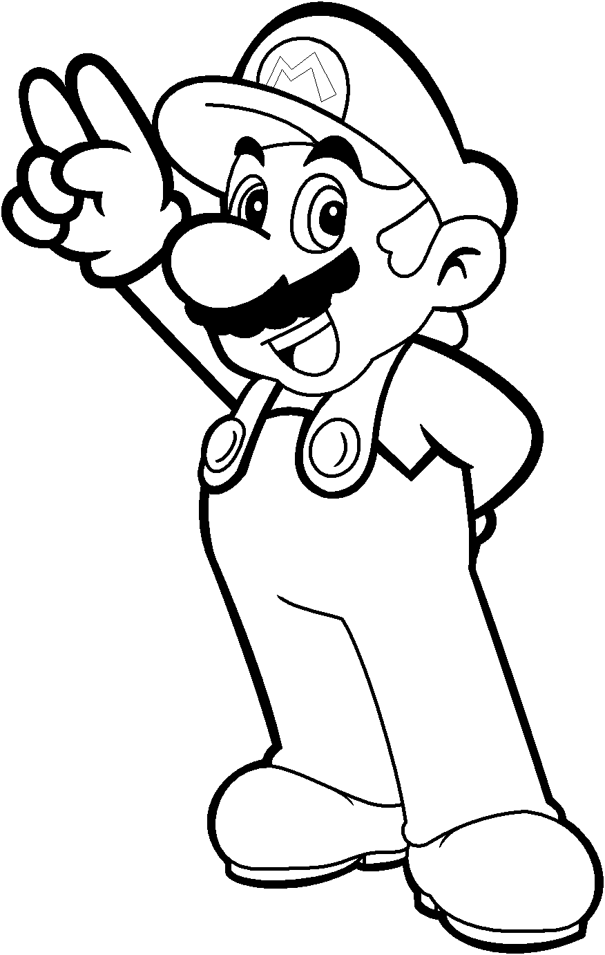 Coloring Pages: Mario Coloring Pages Free and Printable