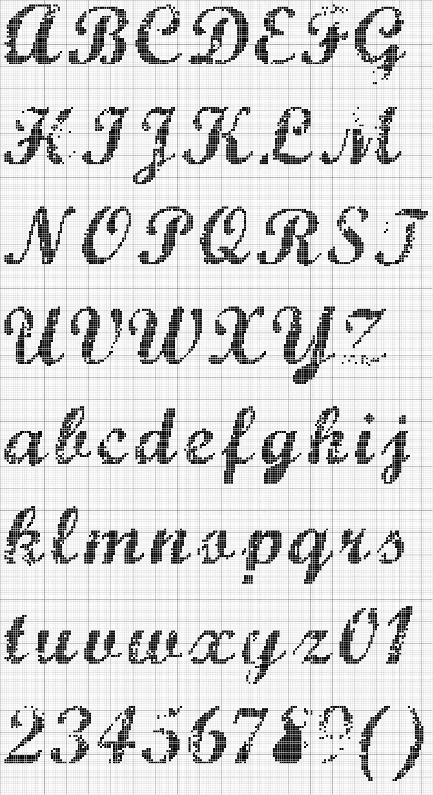 Monogramas Grandes Em Ponto Cruz ANDRÉA em ARTEESONHOS: MONOGRAMAS GRANDES - ACHADOS MARAVILHOSOS!