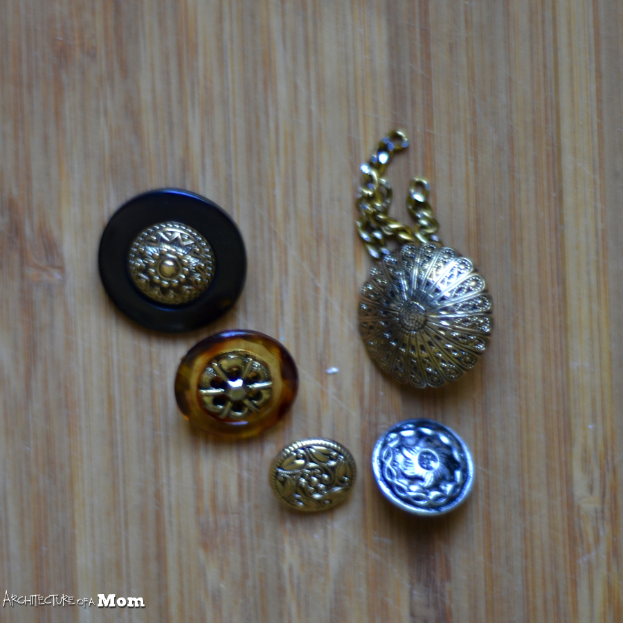 Architecture of a Mom Metallic Lustre Air Dry Clay Ornaments