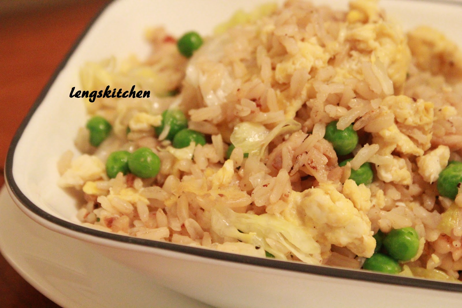 Kitchen Chaos Fried Rice with Salted Fish and Chicken 鹹魚雞粒炒飯