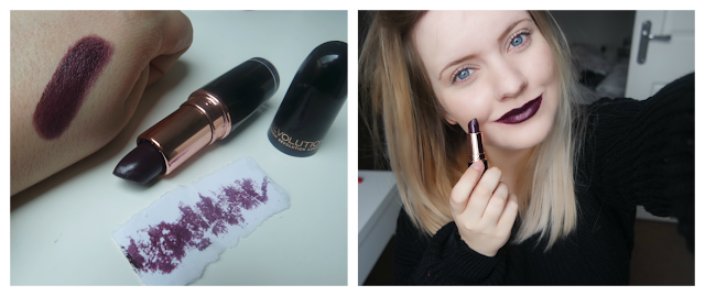 Makeup Revolution Iconic Pro Lipstick in Blindfolded Swatch on http://emandhanxo.blogspot.co.uk