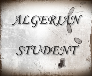 algerian student ( طالب جزائري )