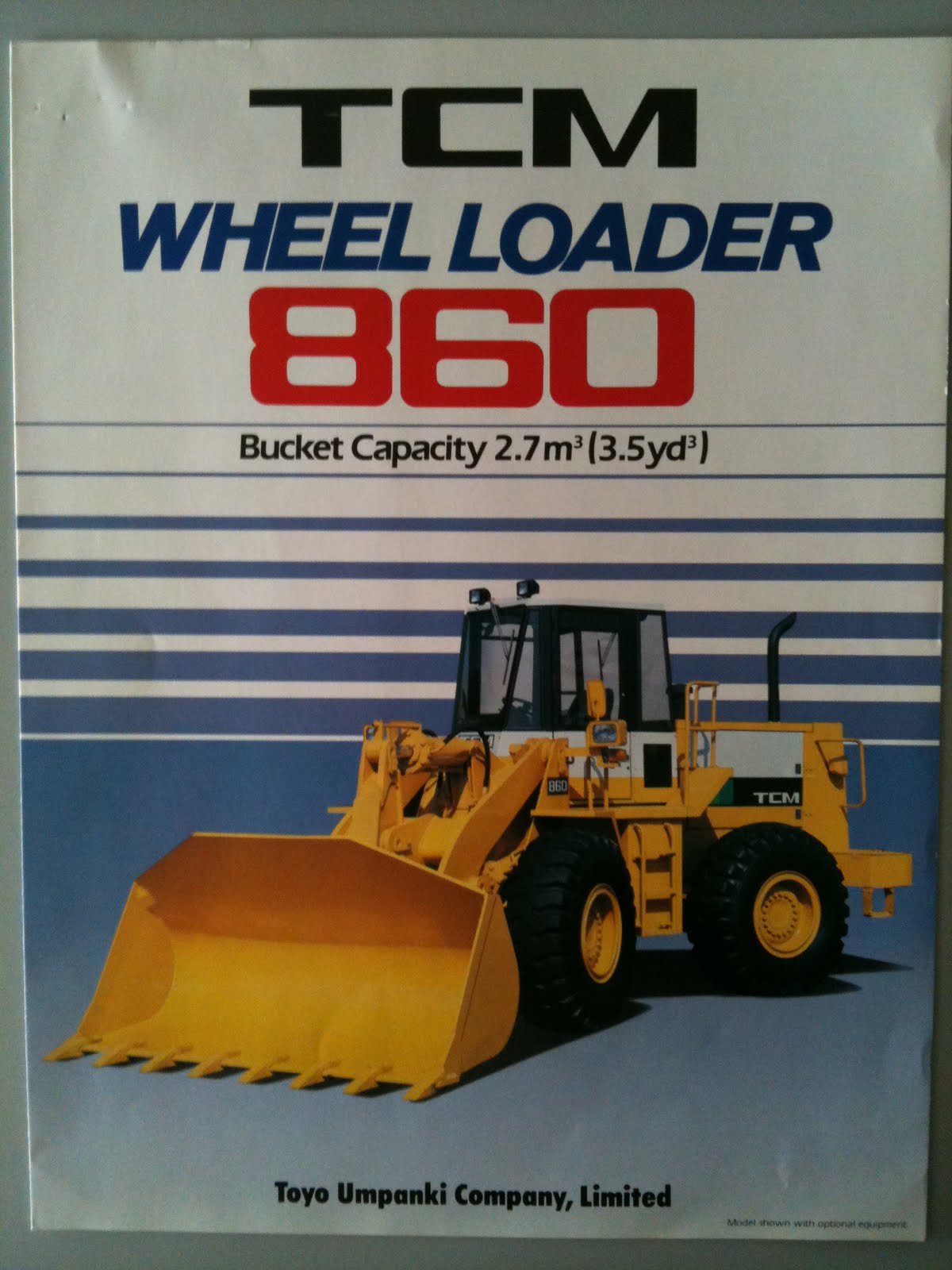 Earthmoving Machinery Sales Brochures TCM Wheel Loader 860 374