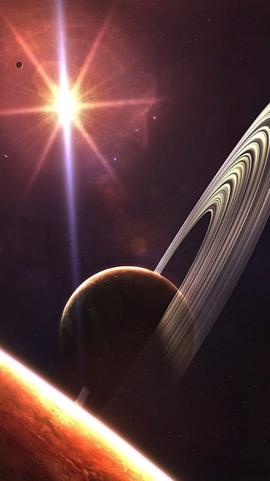 Planet Saturn  Galaxy Note HD Wallpaper