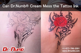 Can Dr.Numb Cream Mess the Tattoo Ink