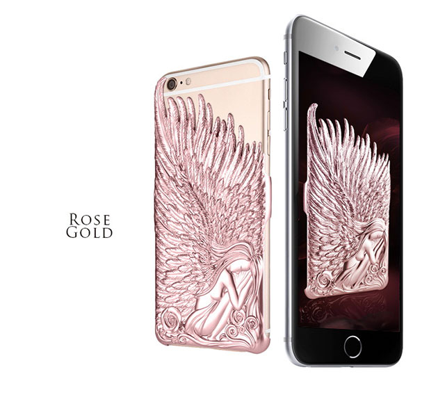 เคส ไอโฟน 6 พลัส Angel Wings 119023 สีชมพู
