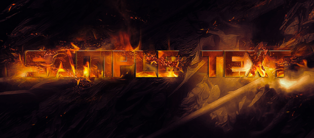 Nice Fire Text Effect Creation in Photoshop Nice Fire Text Effect Creation in Photoshop