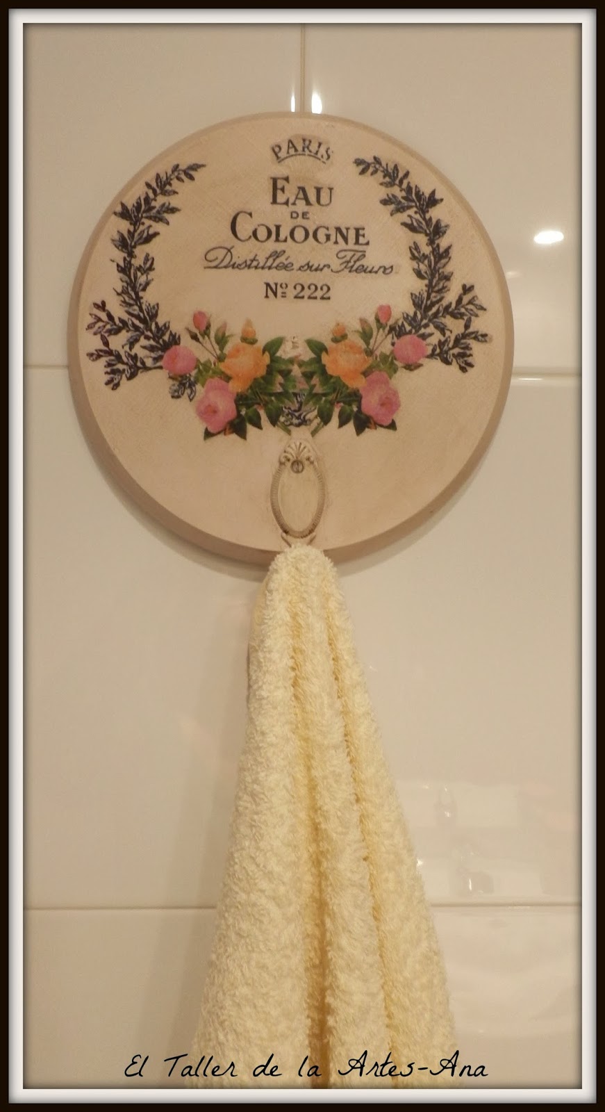 El Taller de la ArtesAna: Cositas para el baño