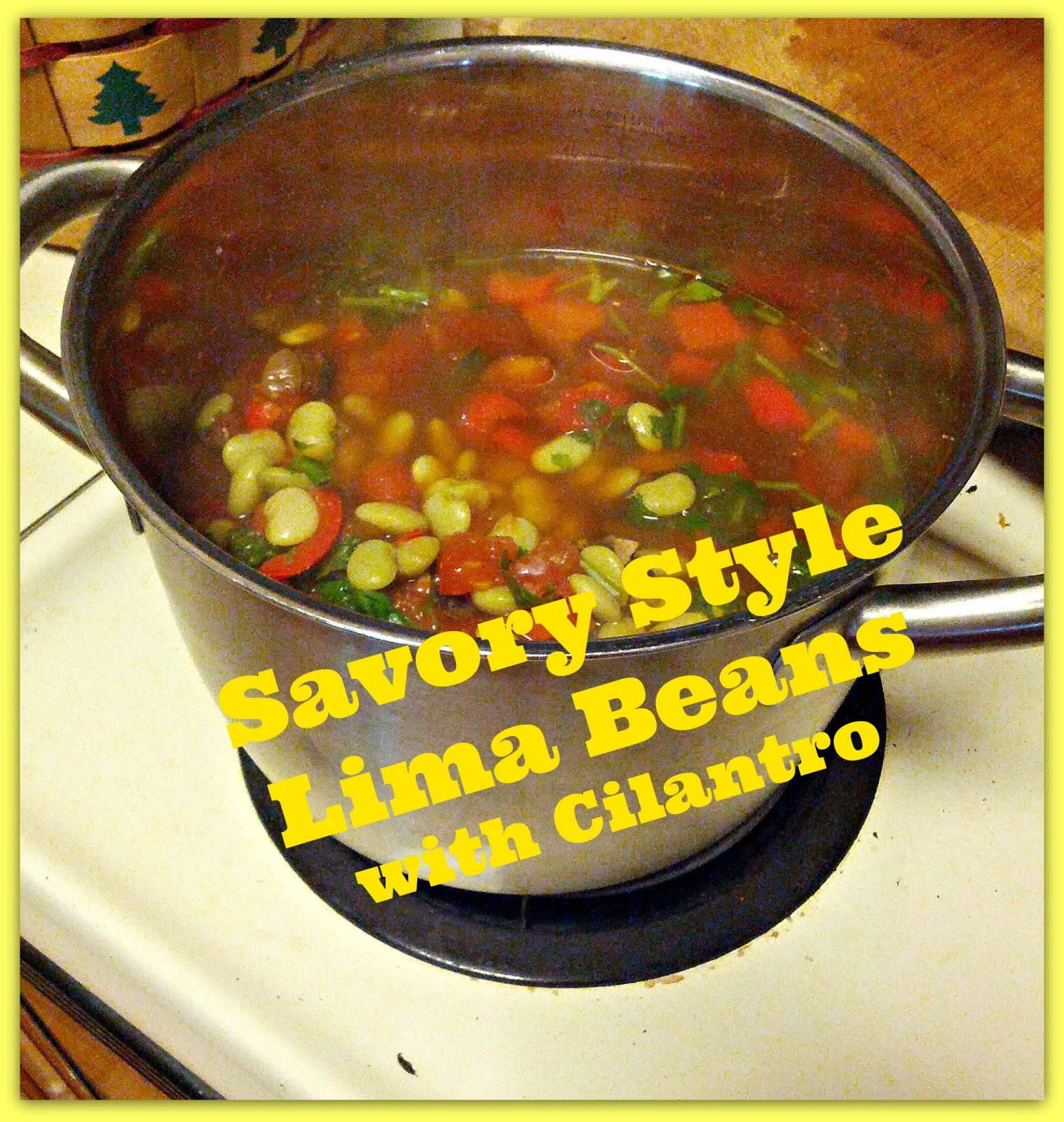 Food and Iron Savory Style Lima Beans RECIPE Vegetarian, Vegan