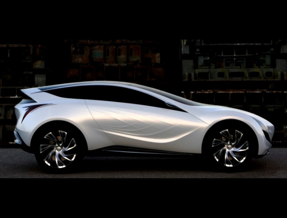 2008 Mazda Kazamai Concept   Side   1024x768   Wallpaper 2008 Mazda Kazamai Concept   Side   1024x768   Wallpaper