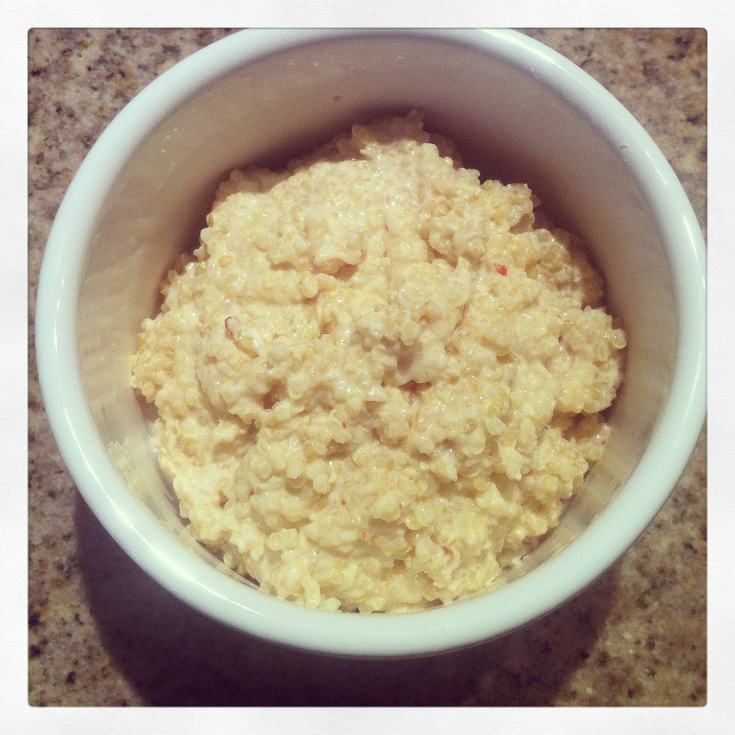 DebrasFoodTravelsandFun Goat Cheese Quinoa Risotto