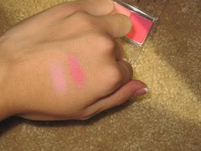 Canmake Cheek and Cheek 4 swatch Love Blossom