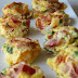 Mini Omelet Muffins with Egg, Ham, Tomato & Cheese