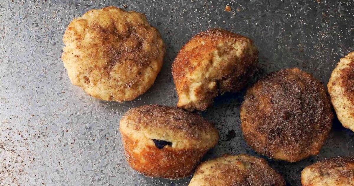Milk and Honey Chocolate Filled Cinnamon Doughnut Muffins