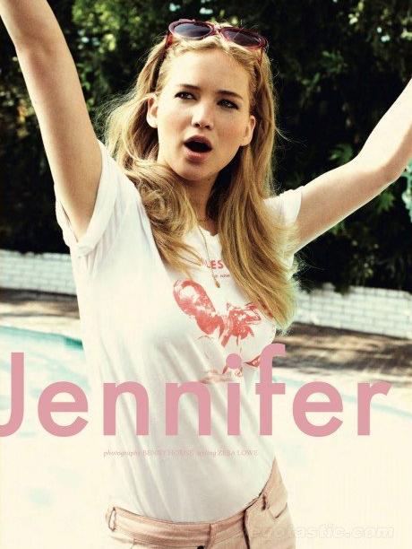 Jennifer Lawrence For ASOS Maga...