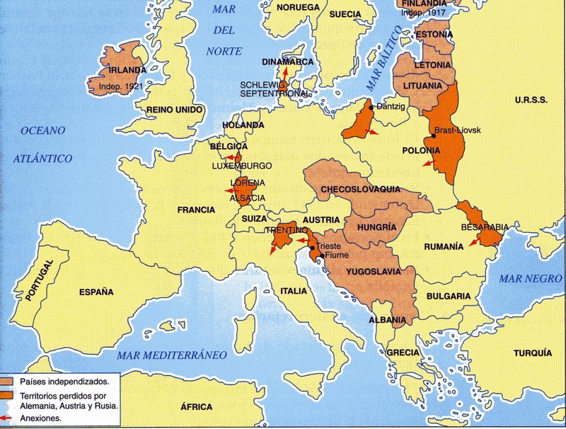 Consecuencias Economicas Y Sociales De La Primera Guerra Mundial En Europa