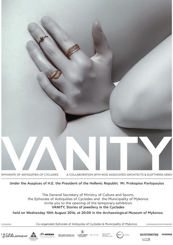 'Vanity: Stories of Jewelry in the Cyclades' at Mykonos Archaeological Museum
