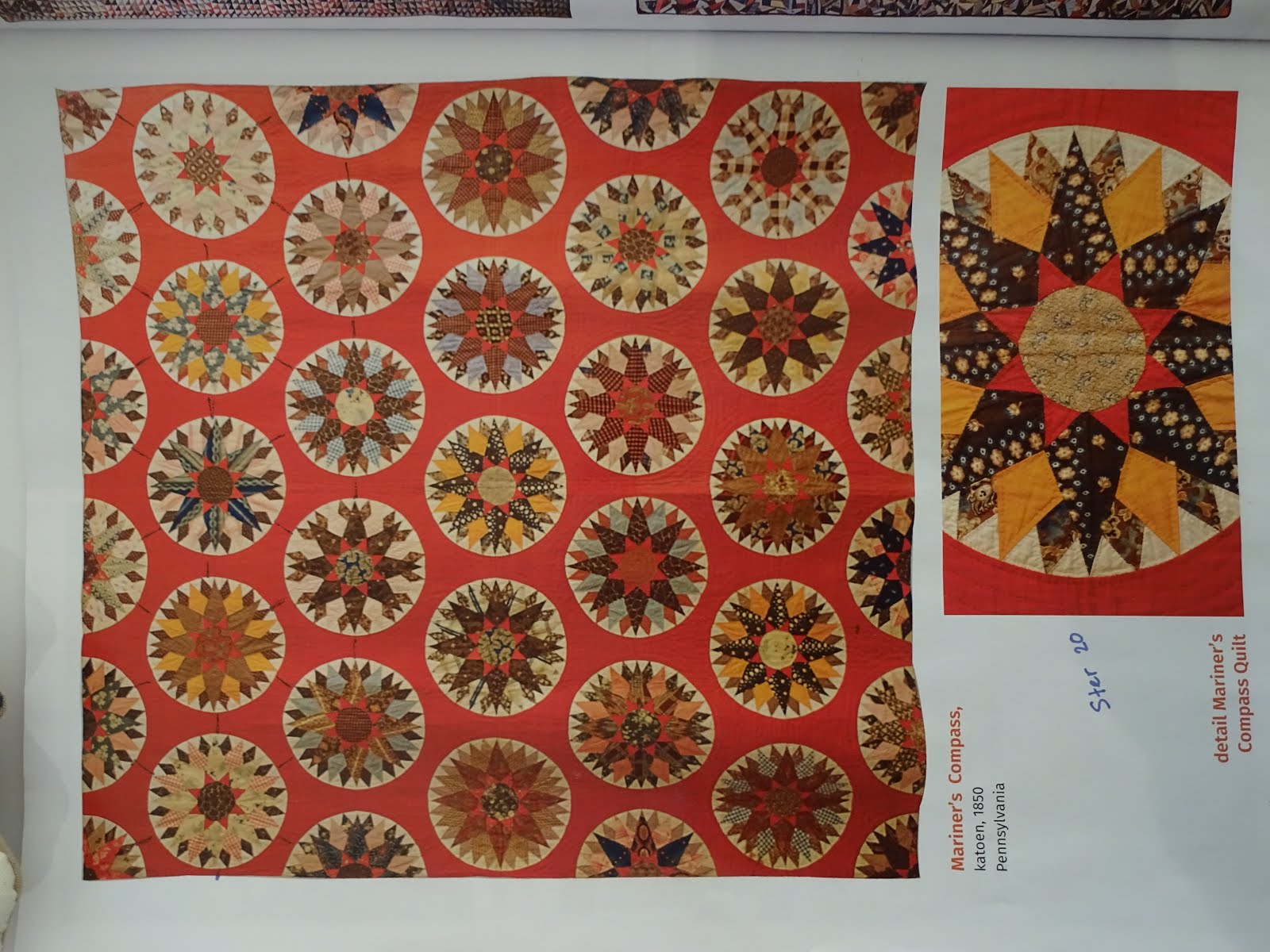 Patricia quilts at home Dutch Quilts in Amsterdam