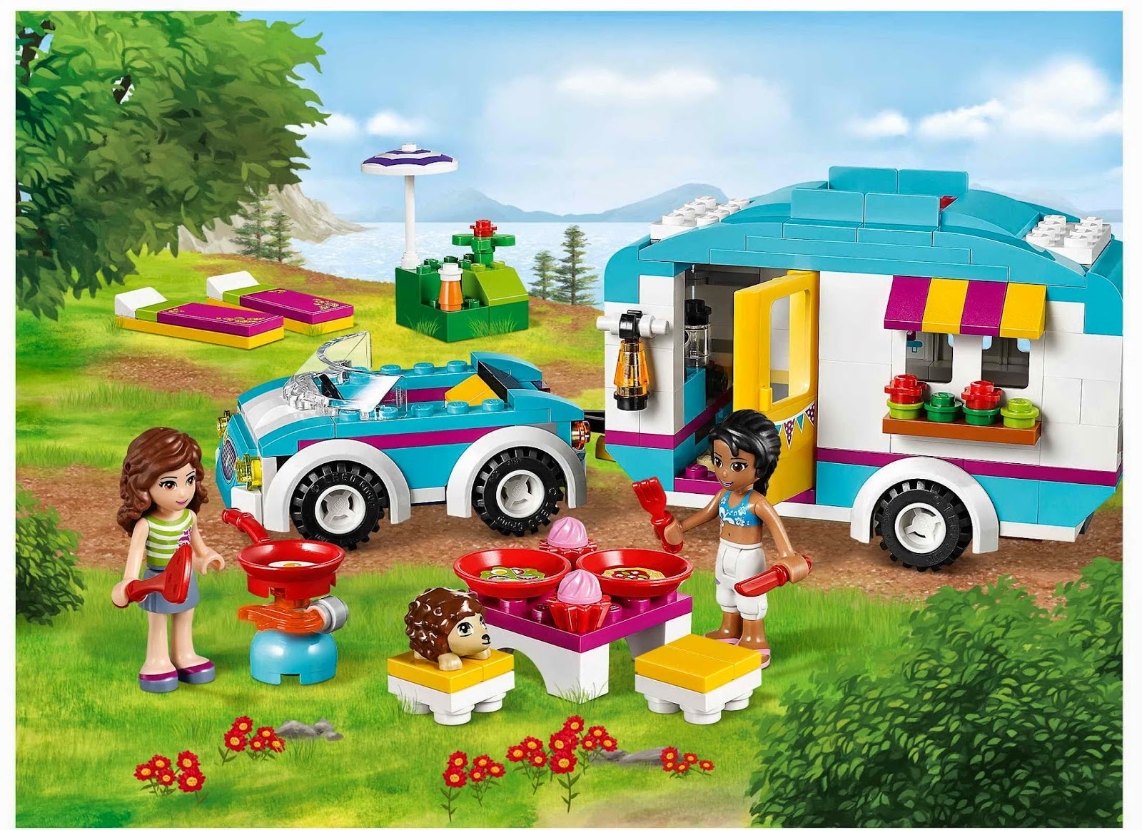 Brick Friends LEGO 41034 Summer Caravan
