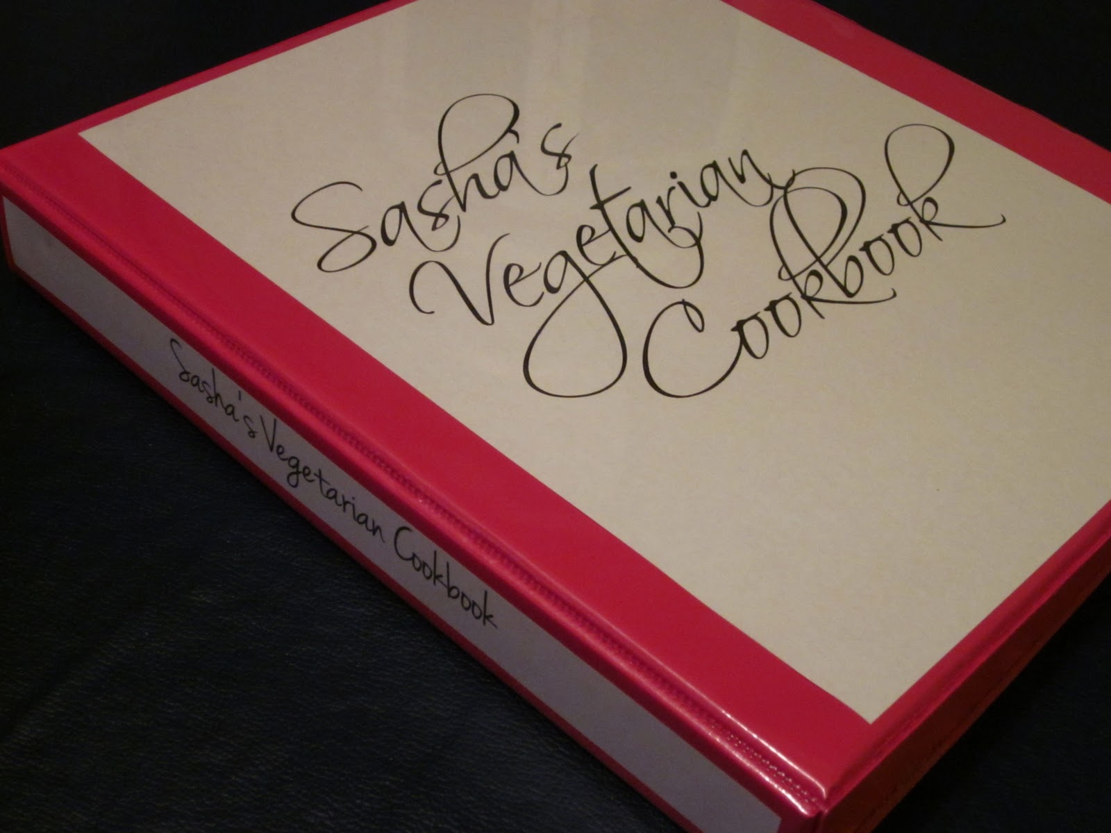 BonnieProjects: Vegetarian Cookbook