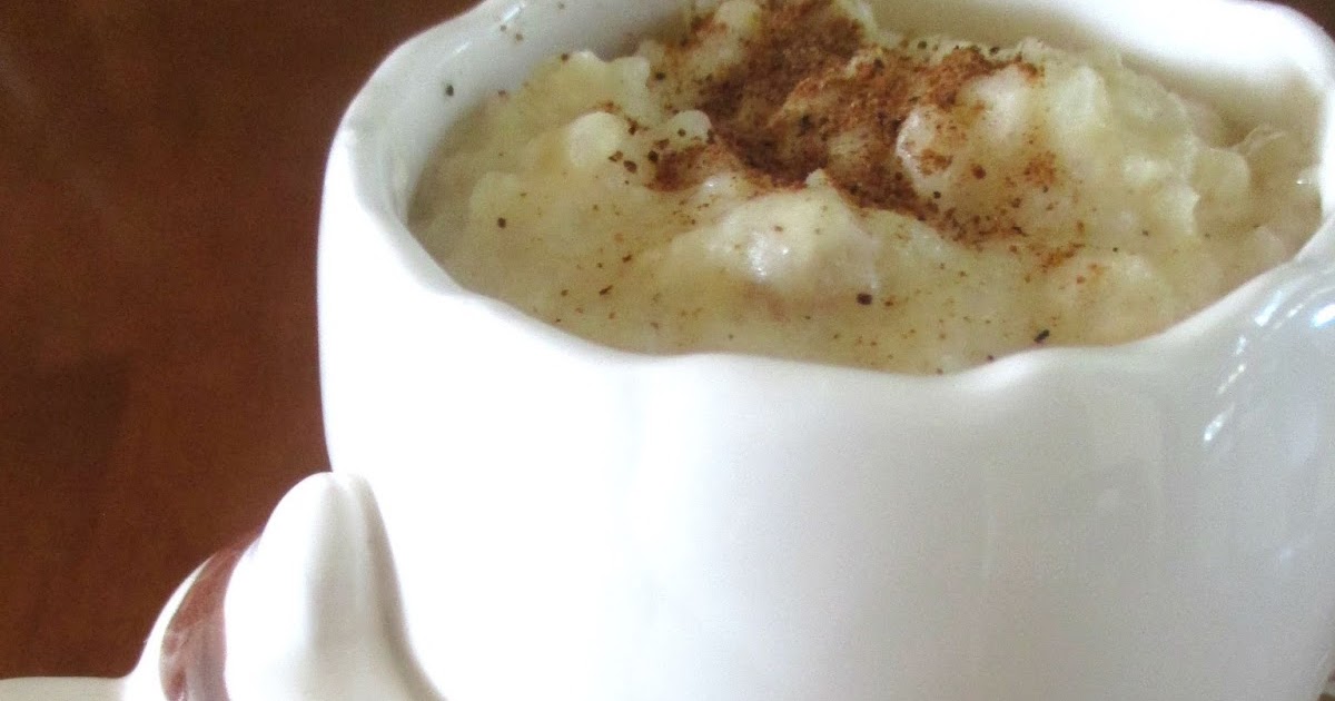 Just my Stuff Creamy Slow Cooker Rice Pudding