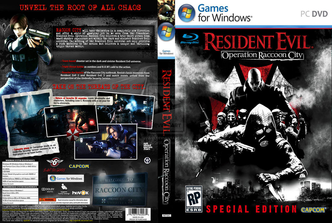 Download Completo: Baixar Jogo Resident Evil Operation Raccoon City PC ...
