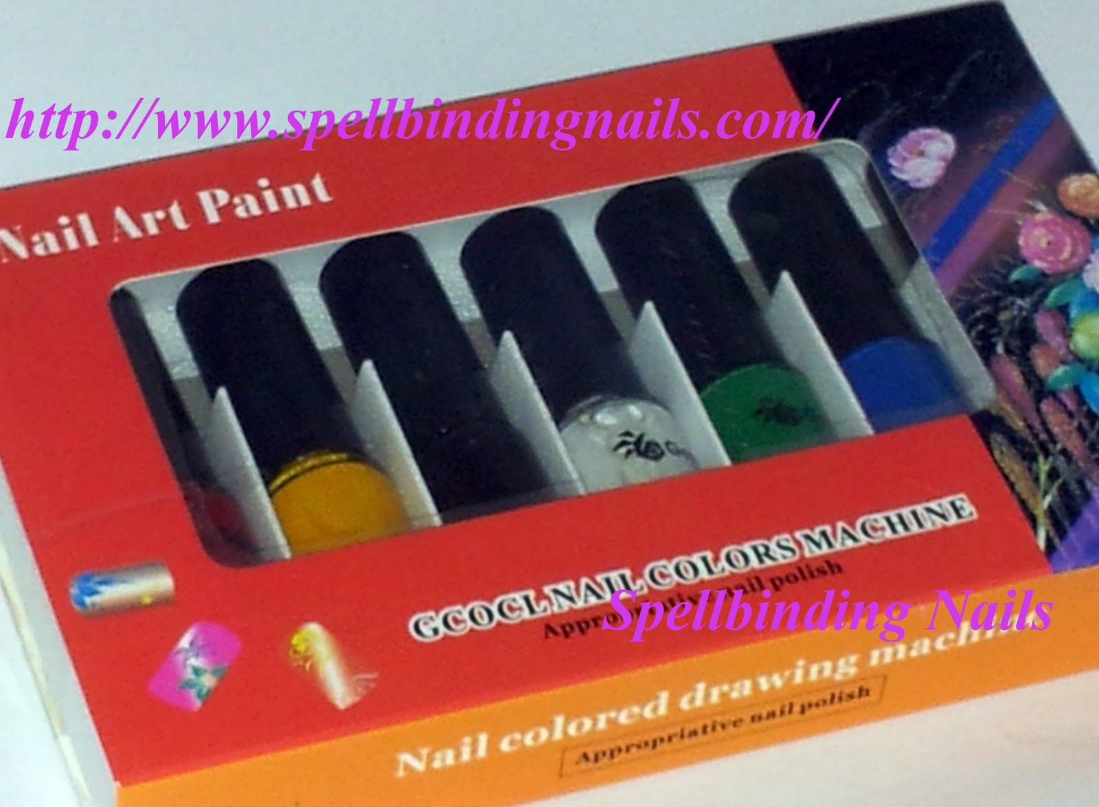 Here is the Stamp Nail Polish for Nail Art Printing Color Machine Set they