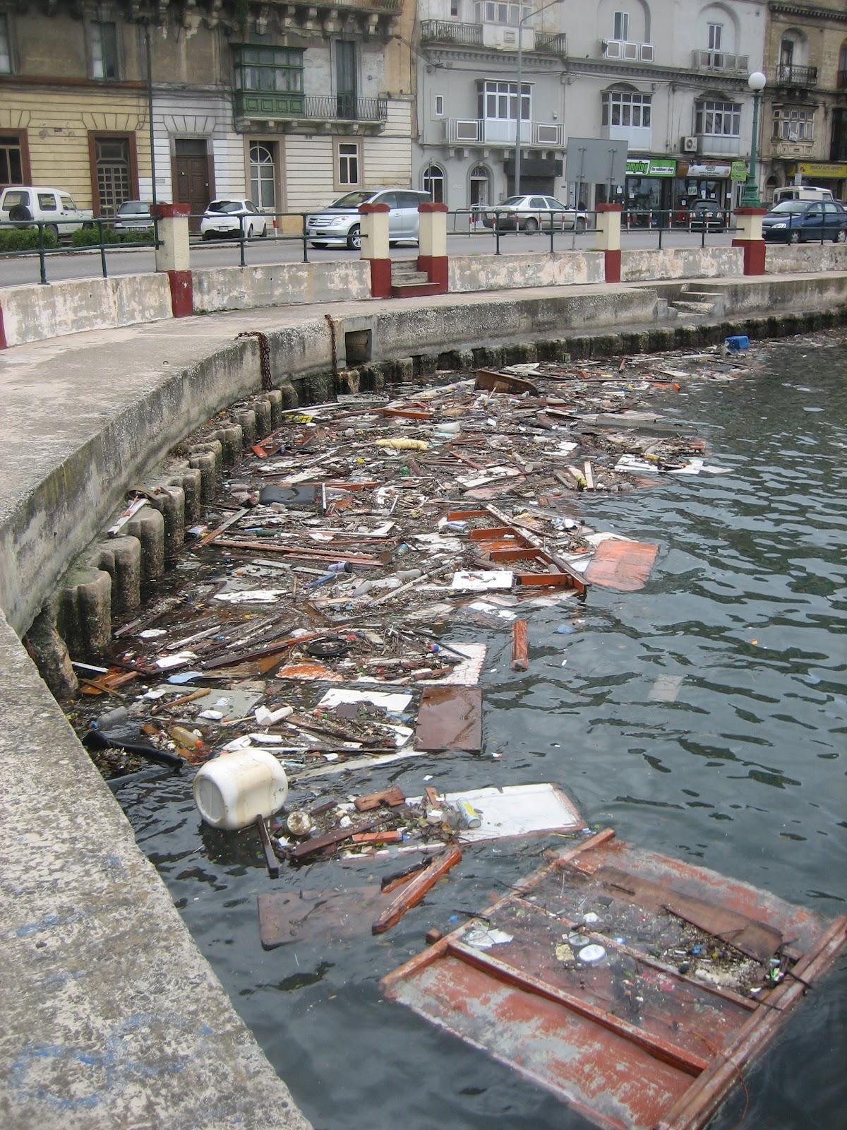 The Malta Observer Rubbish in the sea and in the streets