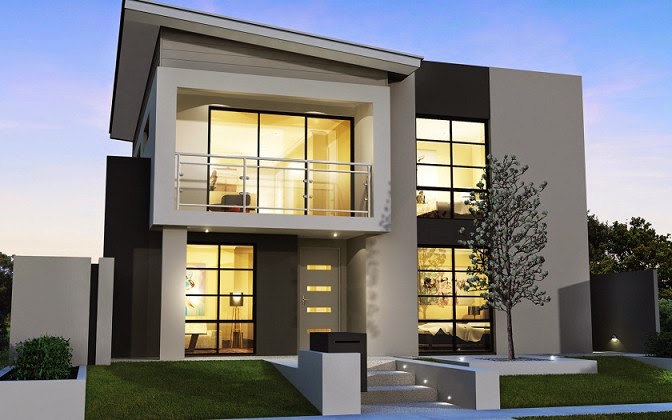JAVA PROPERTINDO: Desain Rumah Minimalis 2 Lantai Modern Trend 2014