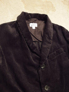 FWK by Engineered Garments "Clement Jacket - 6W Corduroy & Wool Cashmere Flannel" Fall/Winter 2015 SUNRISE MARKET