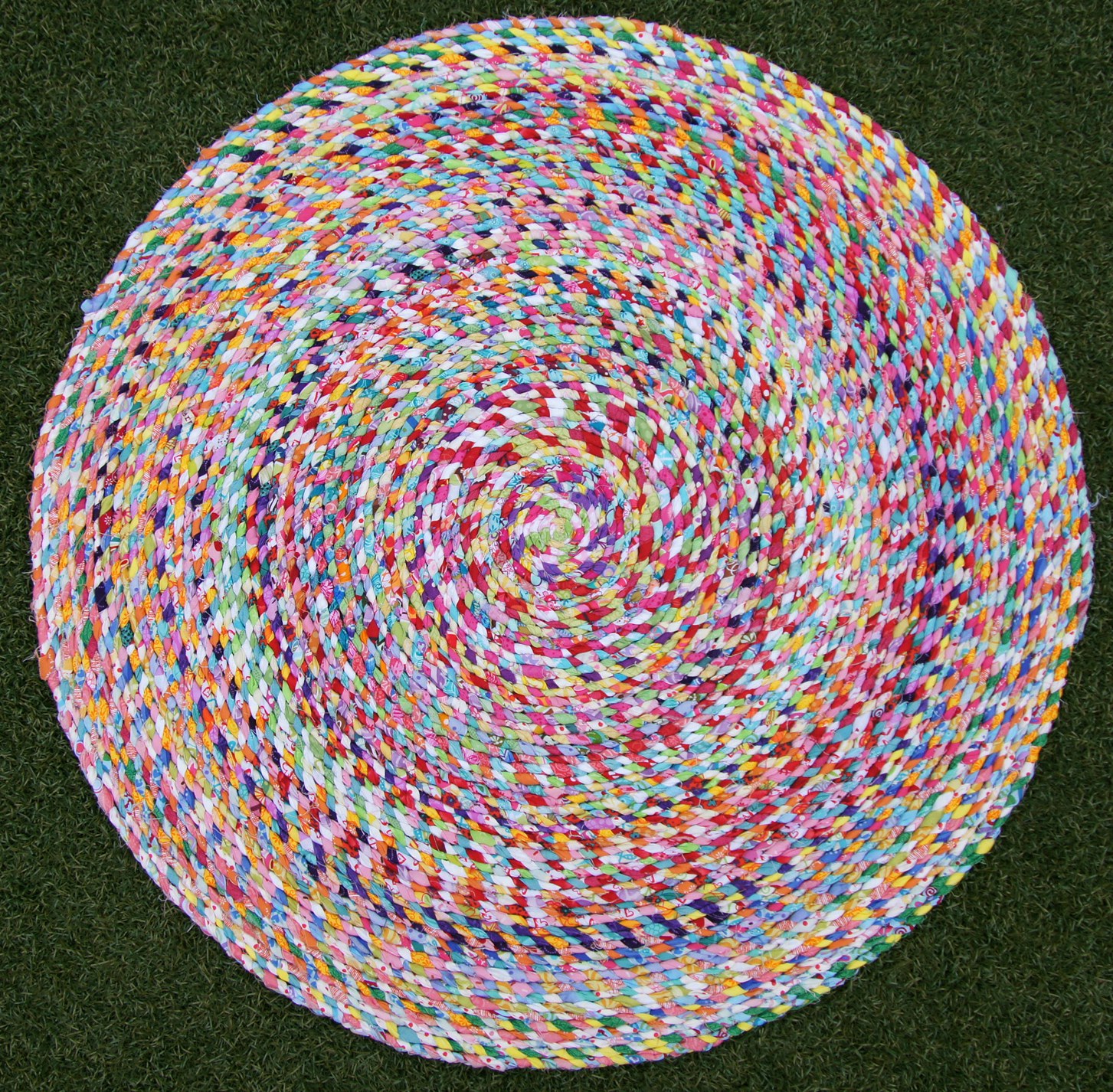 Tied with a Ribbon A finished Scrap Rug and other projects!