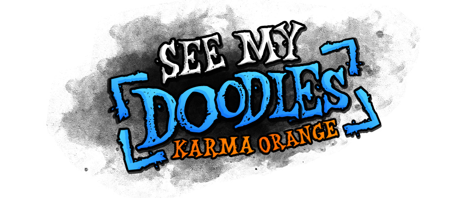 Karma Orange - Doodles