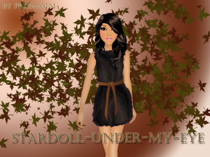 Stardoll under my eye