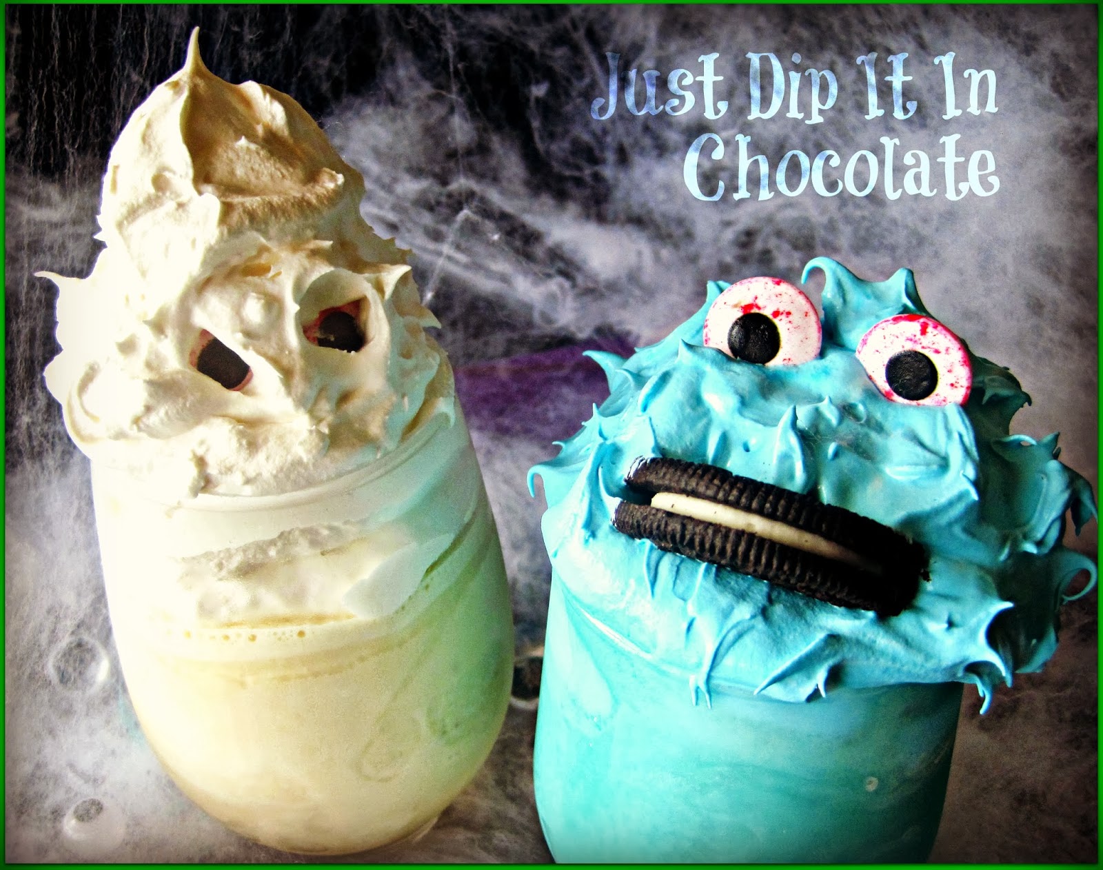 Just Dip It In Chocolate Spiked Monster Halloween Cocktail Recipe